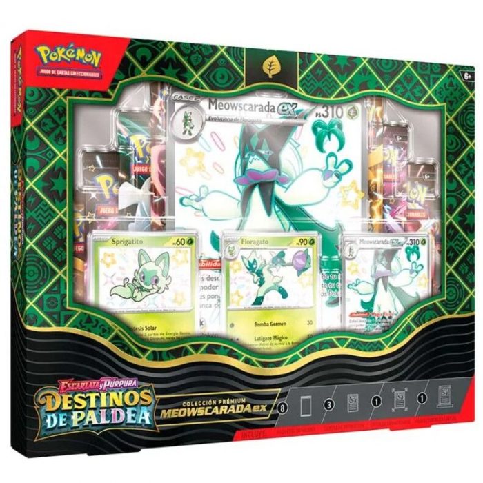 Destinos de paldea Meowscarada Caja premium - Imagen 1